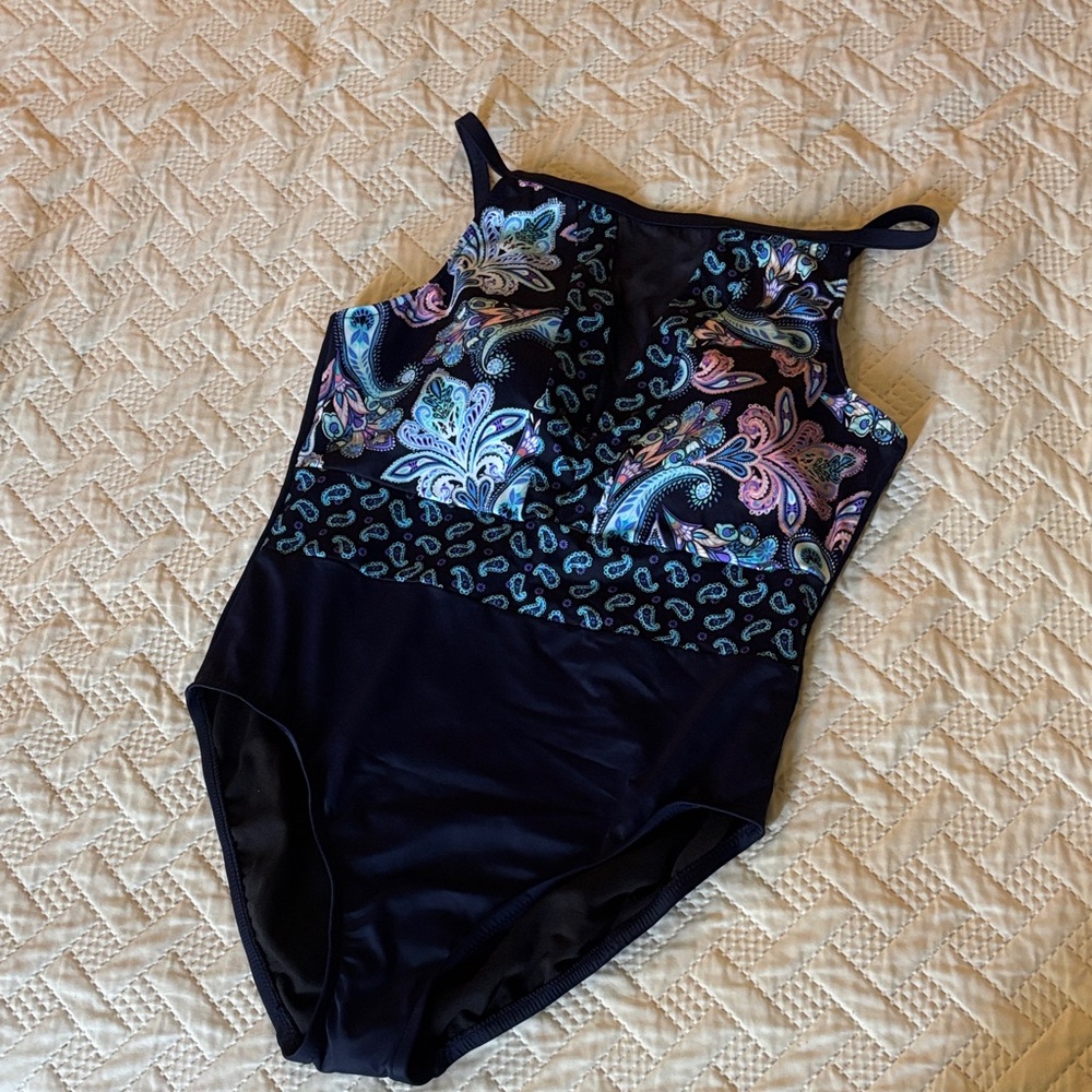 Swimwear with Paisley Design